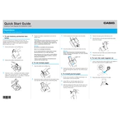 Casio SEC3500 Cash Register manual cover