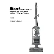 Shark Navigator Lift Away CU500 Vacuum manual cover