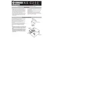 Yamaha NS-C200 Speaker manual cover