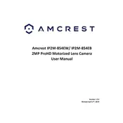 Amcrest IP2M-854EB Security Camera manual cover