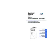 Mitsubishi A800-E FR-A870-00550 Inverter manual cover