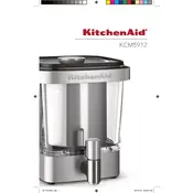 KitchenAid KCM5912 Coffee Maker manual cover