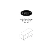 Crosley CF1116 Cabinet manual cover