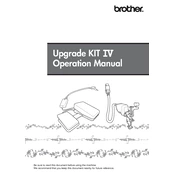 Brother Upgrade KIT IV manual cover