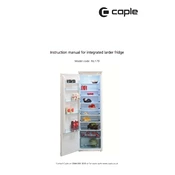 Caple RiL179 Refrigerator manual cover