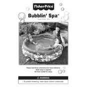 Fisher Price Mattel Bubblin Spa 72978 Toy manual cover