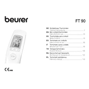 Beurer FT 90 Thermometer manual cover