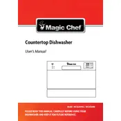 Magic Chef MCSCD6B5 Dishwasher manual cover