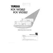 Yamaha KX-W282 Cassette Deck manual cover