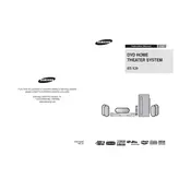 Samsung HT-X20 Home Theater System manual cover