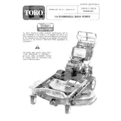 Toro 30114 Mower manual cover