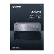 Yamaha A-S2000 Amplifier manual cover