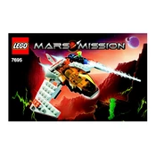 LEGO Mars Mission 7695 Construction Set manual cover