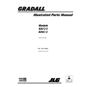 Gradall 532C-6 Forklift manual cover