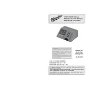 Milwaukee 48-59-0255 Charger manual cover