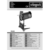 Scheppach RS400 42030000 Rotary Sieve manual cover