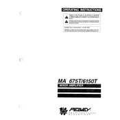 Peavey MA 675T Amplifier manual cover