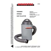 Woodtec XW109 3906302987 Dust Collector manual cover