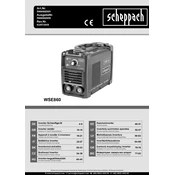 Scheppach WSE860 5906602901 Welding Machine manual cover