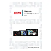 Simrad NSO evo3 Monitor manual cover