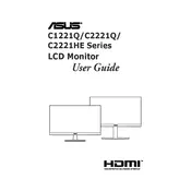 ASUS C2221HE Monitor manual cover