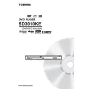 Toshiba SD3010KE DVD Player manual cover