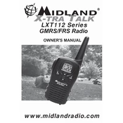 Midland LXT112 X-tra Talk manual cover