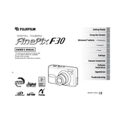 Fujifilm FinePix F30 Camera manual cover