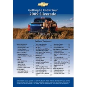 Chevrolet Silverado 2009 manual cover