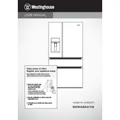 Westinghouse WHE6170BB Fridge manual cover