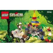 LEGO System 5936 Construction Set manual cover