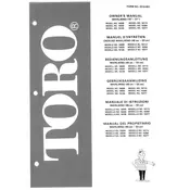 Toro Whirlwind II 16035 Mower manual cover