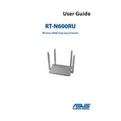 ASUS RT-N600RU Router manual cover