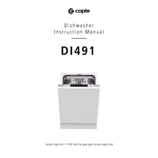 Caple DI491 Dishwasher manual cover