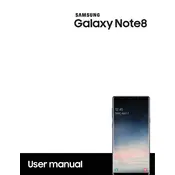 Samsung Galaxy Note 8 US Cellular SM-N950UZKAUSC Phone manual cover