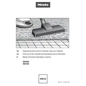 Miele Boost CX1 Parquet Vacuum Cleaner manual cover