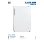 Severin GS 8858 Freezer manual cover