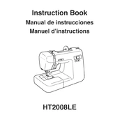 Janome HT2008 manual cover