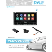 Pyle PLDNVR708 Stereo Receiver manual cover