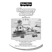 Fisher Price Mattel Little People Discovery Airport 77831 Toy manual cover