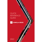 Toyota Corolla Cross 2022 SUV manual cover