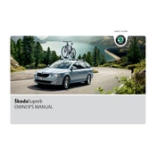 Škoda Superb II 2010 Car manual cover