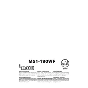 McCulloch M51-190WF manual cover