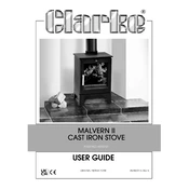 Clarke 6910121 Malvern 2 Cast Iron Stove manual cover