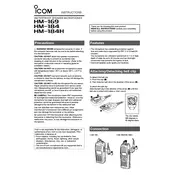 Icom HM-169 Microphone manual cover