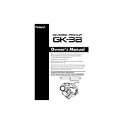 Roland GK-3B manual cover