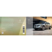 Lincoln MKX 2013 SUV manual cover