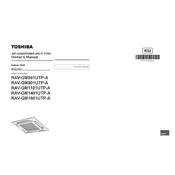 Toshiba RAV-GM561UTP-A Air Conditioner manual cover