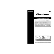 Roland FANTOM manual cover