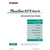 Canon PowerShot G7 X Mark III